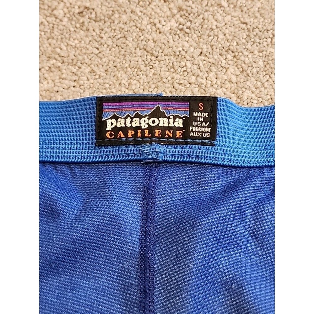 Vintage Patagonia Capilene Base Layer Pants Small Made in USA